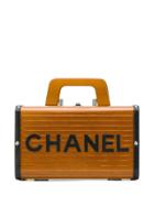 Chanel Vintage 1994 Cc Minaudière Handbag - Neutrals