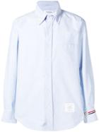 Thom Browne Watch Appliqué Oxford - Blue