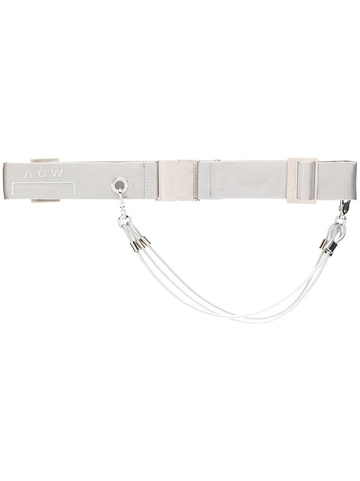 A-cold-wall* Metal Worker Belt - Grey