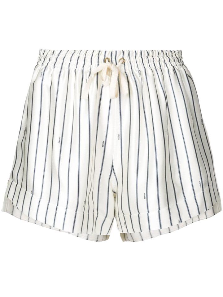 Monse Monse Mr19e0714mls Ivory Navy - White