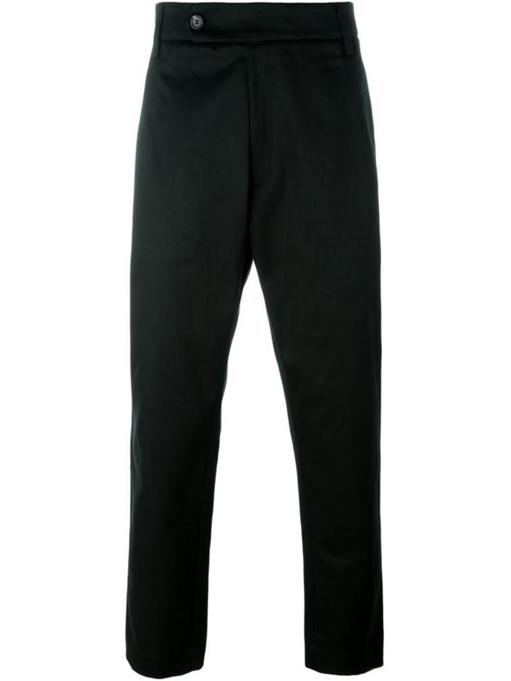 Société Anonyme 'deep George' Tapered Trousers, Men's, Size: 50, Black, Cotton