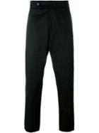 Société Anonyme 'deep George' Tapered Trousers, Men's, Size: 50, Black, Cotton