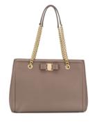Salvatore Ferragamo Caraway Tote - Brown