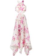 Zimmermann Floral Print Halterneck Maxi Dress - Neutrals