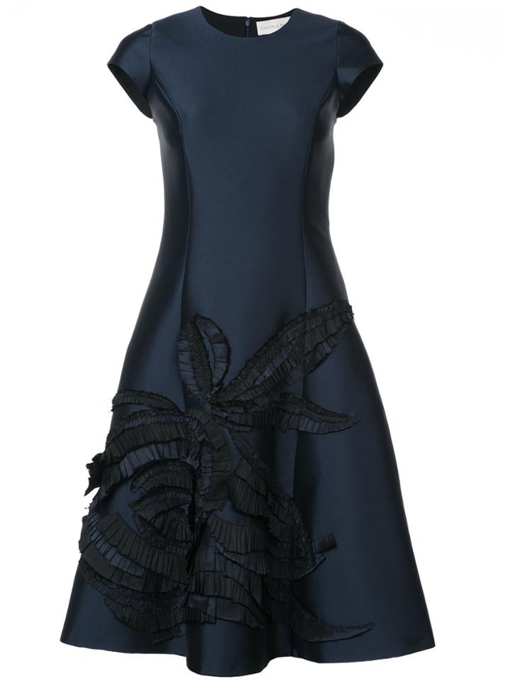 Sachin & Babi Arielle Pleated Detail Dress - Blue