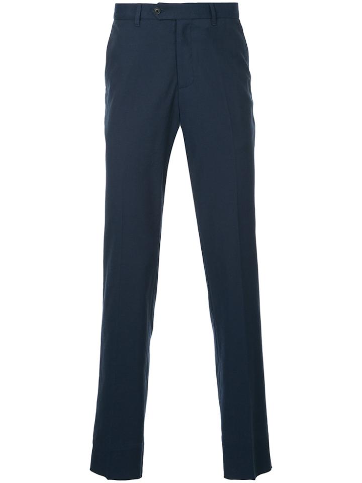 Gieves & Hawkes Slim-fit Tailored Trousers - Blue