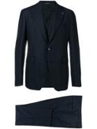 Tagliatore Three Piece Formal Suit - Blue