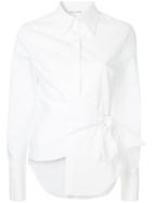 Bianca Spender Wrap Tie Shirt - White