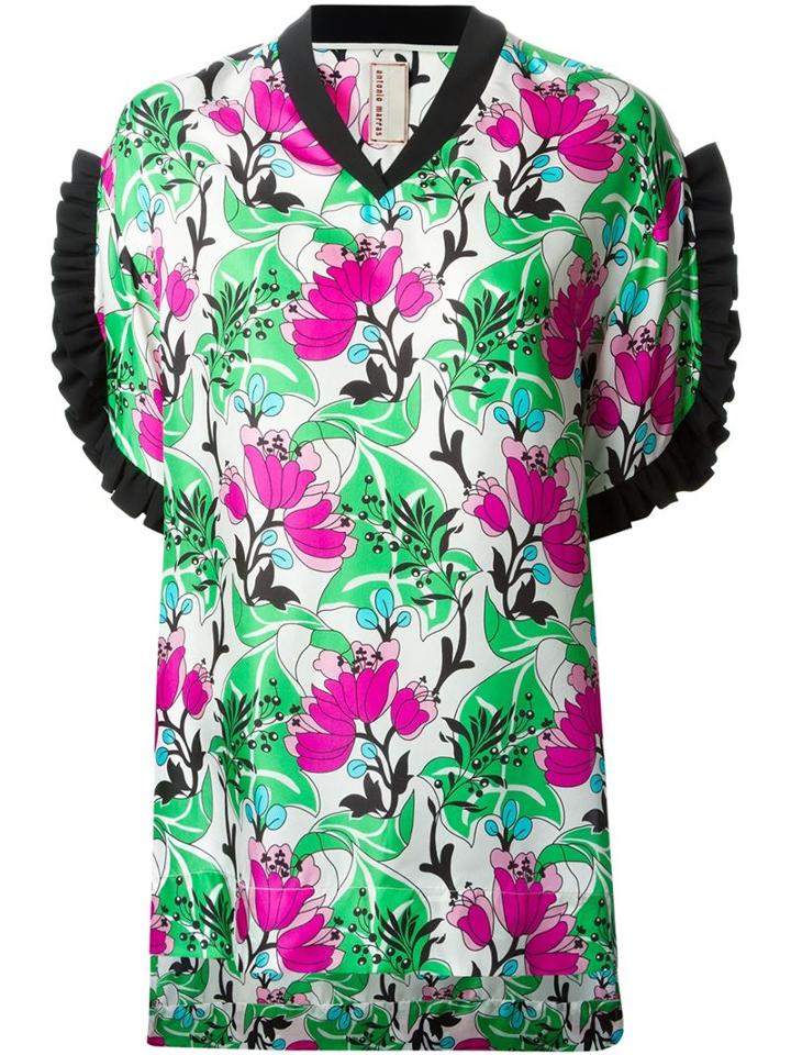 Antonio Marras Floral Print Top