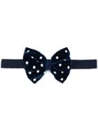 Jupe By Jackie Polka Dot Bow Tie - Blue