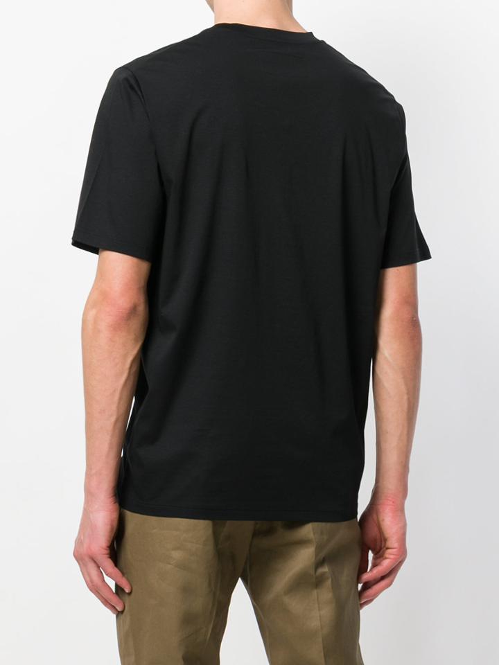 Jil Sander Half Sleeve T-shirt - Black
