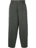 Kolor Cropped Tapered Trousers - Grey
