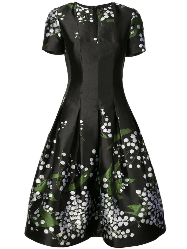 Oscar De La Renta Oscar De La Renta 19rn660mfrblm Black Multi