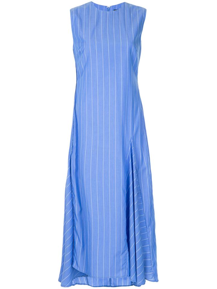 Ellery Nightwood Godet Dress - Blue