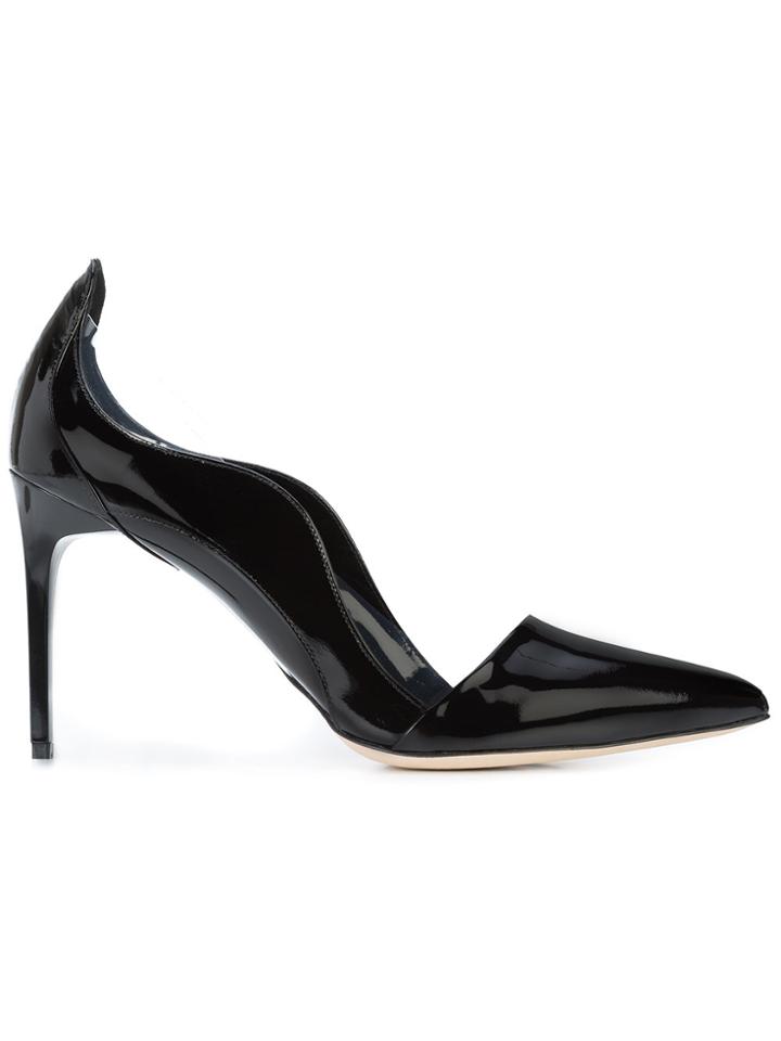 Oscar De La Renta Camille Pumps - Black