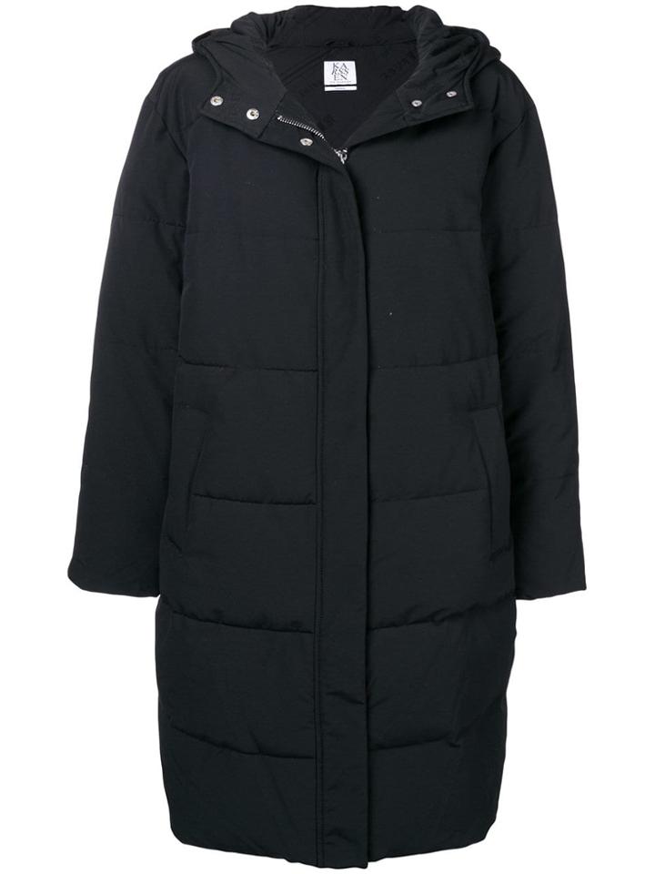 Zoe Karssen Padded Hooded Parka - Black