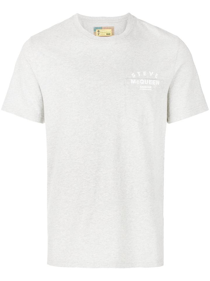 Barbour By Steve Mc Queen Basic T-shirt - Grey