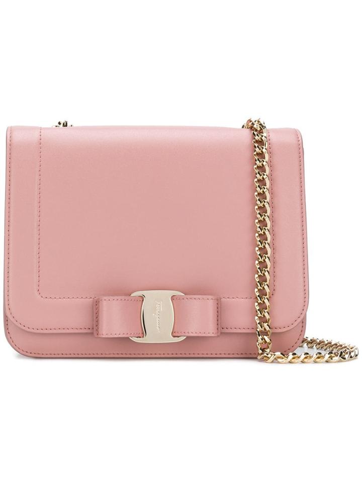 Salvatore Ferragamo 21g877 020vara Rwantique Rose - Pink & Purple