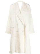 Uma Wang Calli Oversized Coat - Neutrals