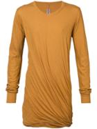 Rick Owens Double T-shirt - Brown