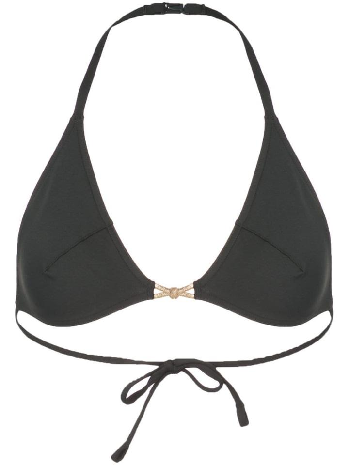 Eres Triangle Bikini Top - Black
