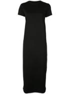 Paco Rabanne Midi T-shirt Dress - Black