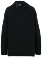 Lost & Found Rooms - Patch Detail Hoodie - Men - Polyester/wool - S, Black, Polyester/wool