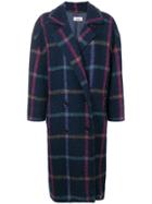 Missoni Vintage Checked Coat - Blue