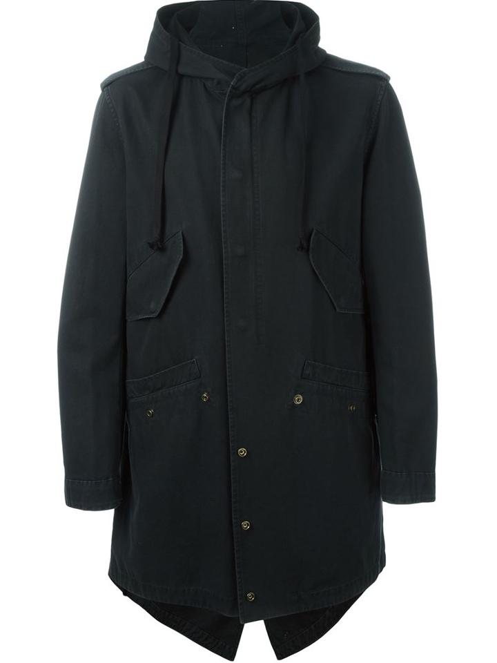 Faith Connexion Fishtail Hem Midi Parka