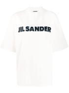 Jil Sander Oversized Logo T-shirt - White