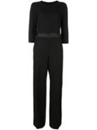 Maison Margiela Full Length Jumpsuit, Women's, Size: 40, Black, Viscose/virgin Wool