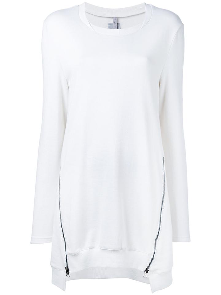 First Aid To The Injured - Saptae Sweathsirt - Women - Cotton - 2, White, Cotton