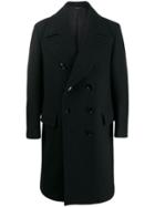 Tom Ford Double-breasted Pea Coat - Black