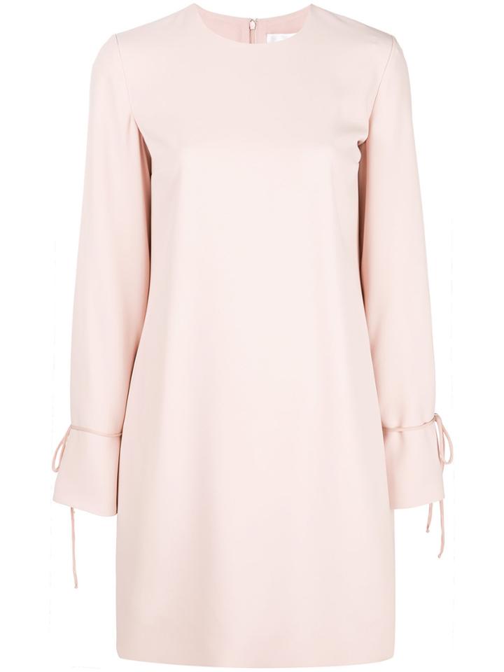 Victoria Victoria Beckham Classic Shift Mini Dress - Pink & Purple