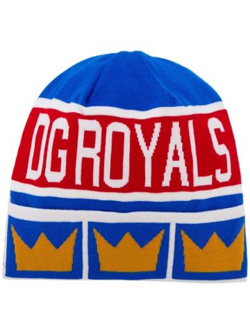 Dolce & Gabbana Dg Royals Beanie - Blue