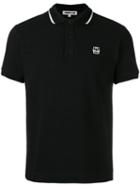 Mcq Alexander Mcqueen Embroidered Logo Polo Shirt, Men's, Size: Small, Black, Cotton