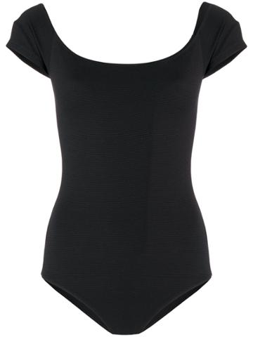 Mimì A La Mer Scoop Neck Swimsuit - Black