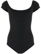 Mimì A La Mer Scoop Neck Swimsuit - Black