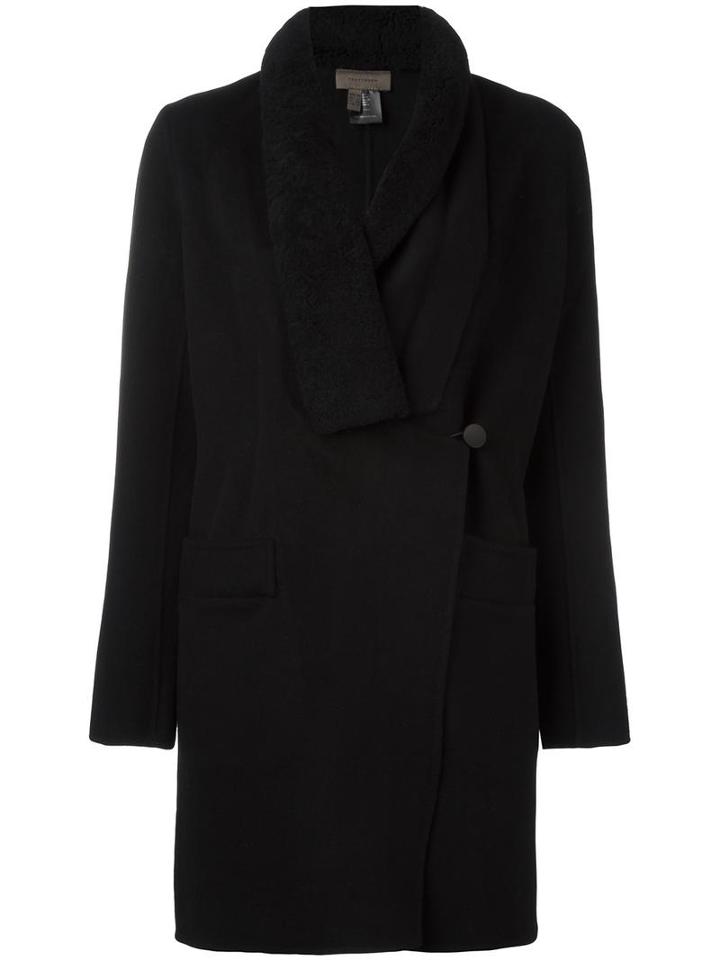 Tony Cohen 'yadra' Coat, Women's, Size: 42, Black, Wool/polyester