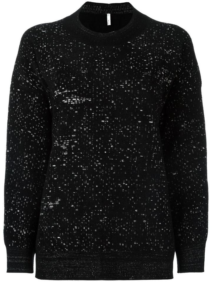 Boboutic Crew Neck Jumper, Women's, Size: Small, Black, Polyamide/viscose/polyester