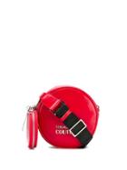 Versace Jeans Couture Bramded Circle Bag - Red