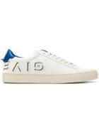 Givenchy Side Printed Logo Sneakers - Nude & Neutrals