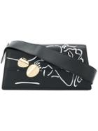 Benedetta Bruzziches Dalida Venus Embroidered Bag - Black