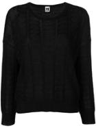 M Missoni Dropped Shoulder Jumper - Black