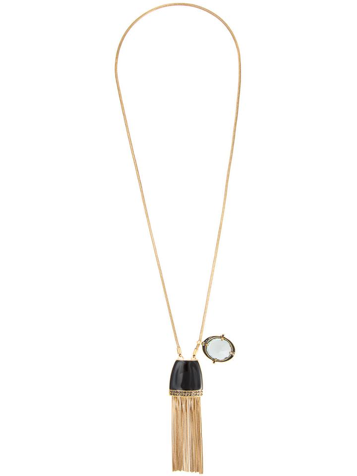 Camila Klein Hanging Chains Scapular - Metallic