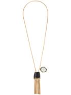 Camila Klein Hanging Chains Scapular - Metallic