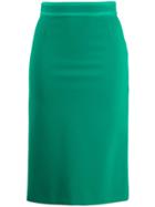 Emilio Pucci High Waist Pencil Skirt - Green