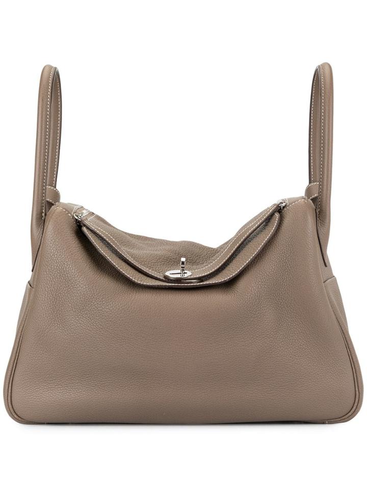 Hermès Vintage Lindy 30 2way Bag - Neutrals