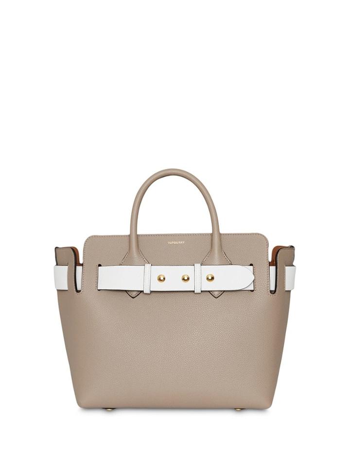 Burberry The Small Tri-tone Triple Stud Belt Bag - Grey
