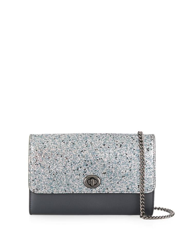 Coach Marlow Turnlock Chain Crossbody Bag - Grey